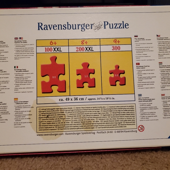 Ravensburger Glitter Horse Puzzle 100 XXL pieces. - Picture 4 of 4